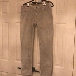 Gap 1969 Always Skinny stretch cord grey